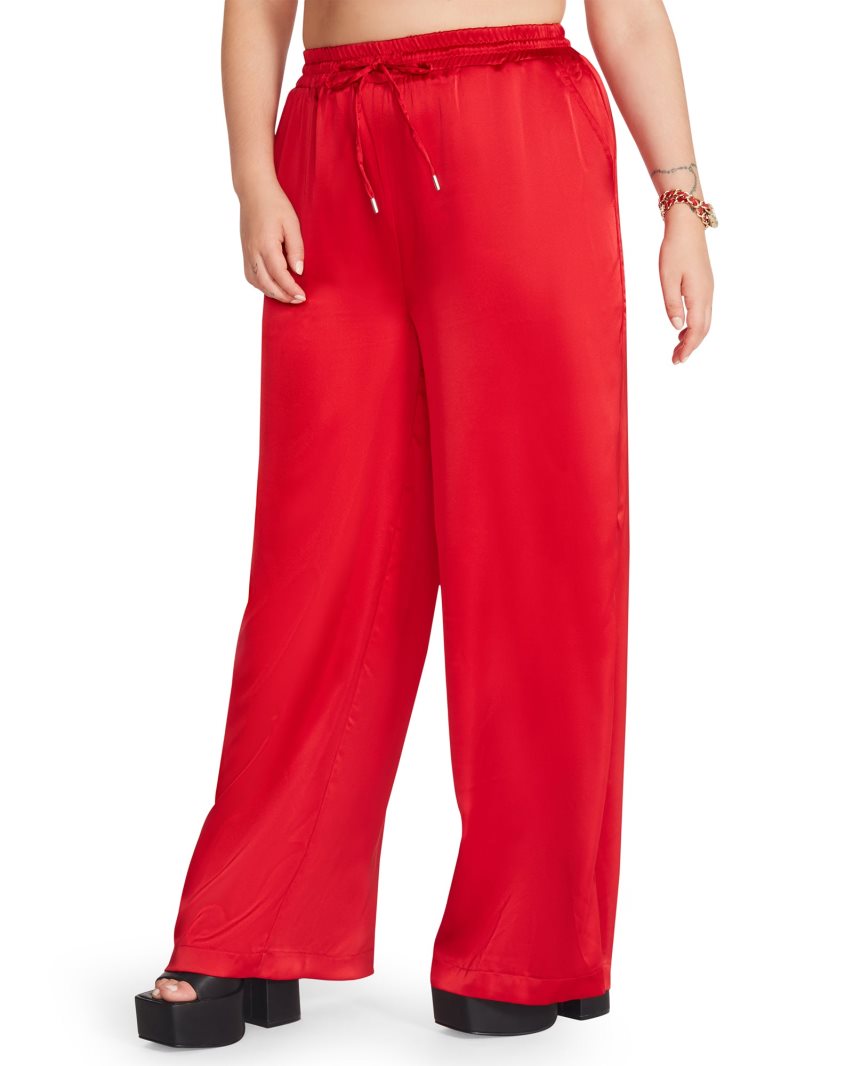 Pantalones Steve Madden Dorian Mujer Rojas | ES ZQ610E